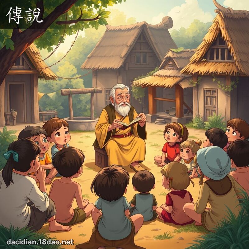 传说 - 国语大辞典配图
