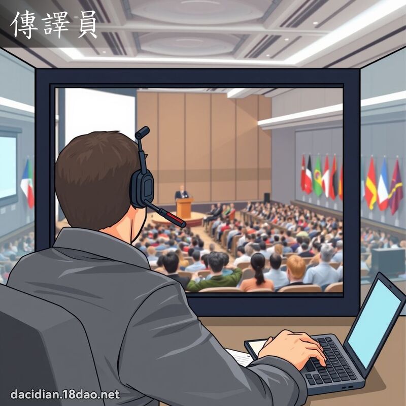 传译员 - 国语大辞典配图