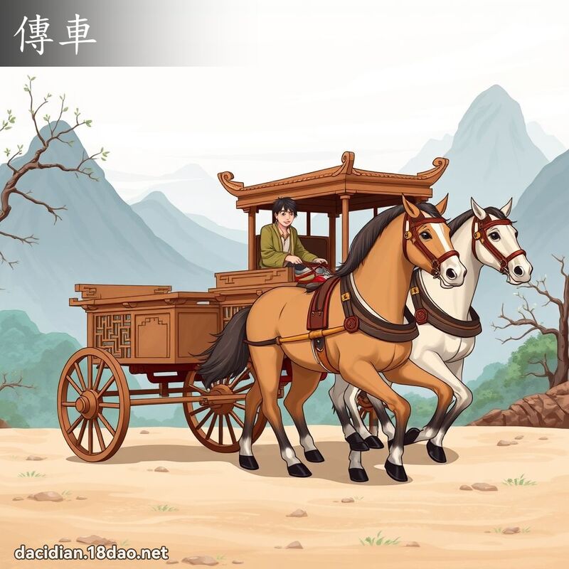 传车 - 国语大辞典配图