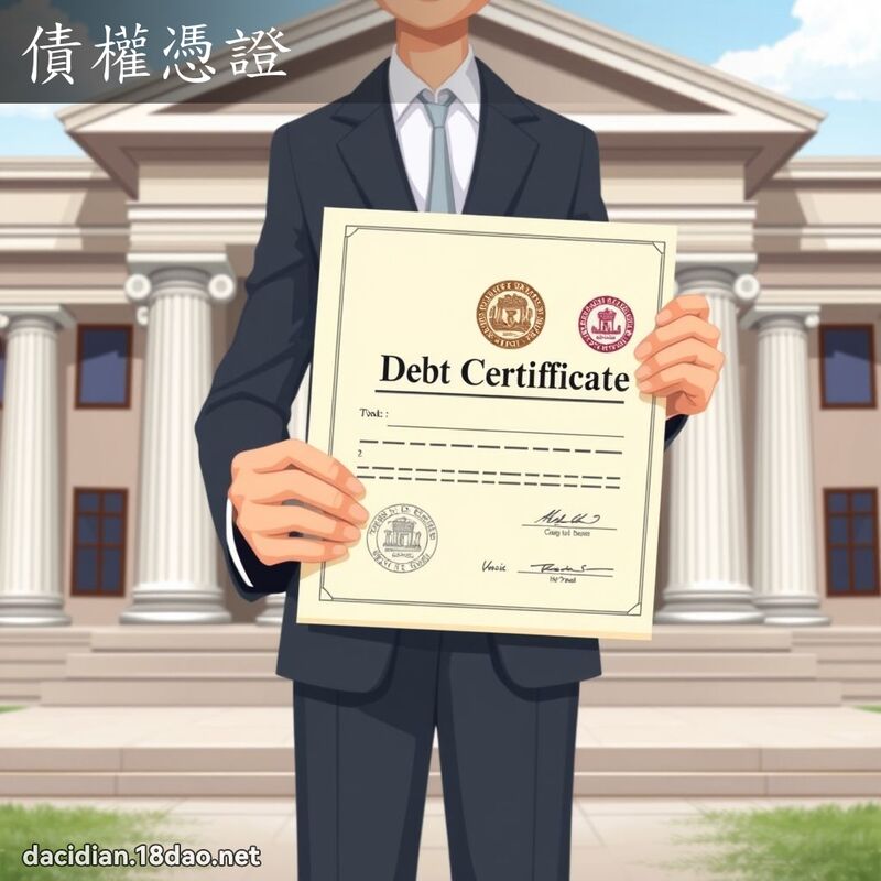 債權憑證 - 國語大辭典配圖