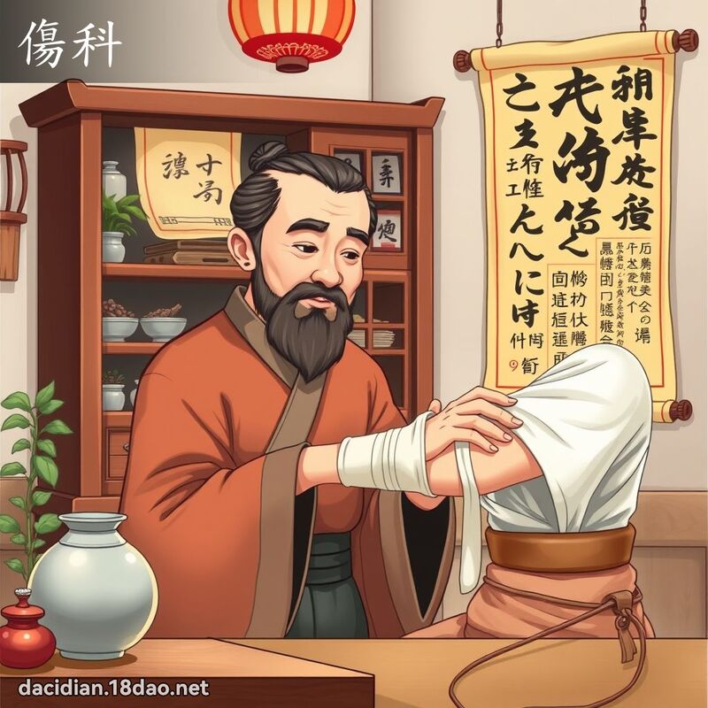 傷科 - 國語大辭典配圖
