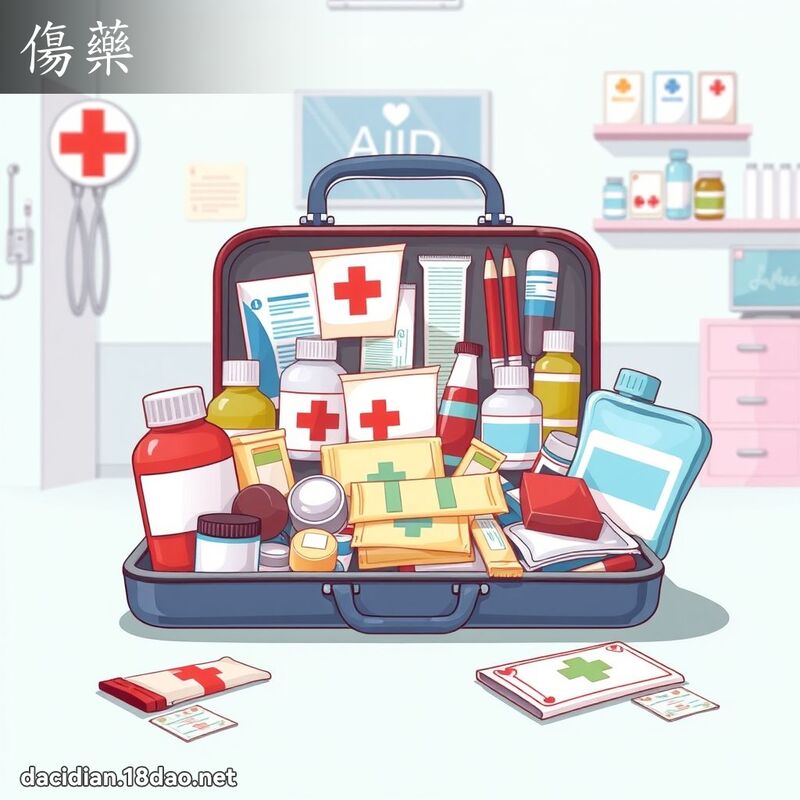 傷藥 - 國語大辭典配圖