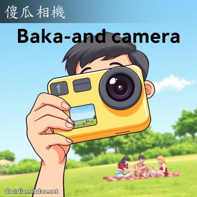 傻瓜相機 - 國語大辭典配圖
