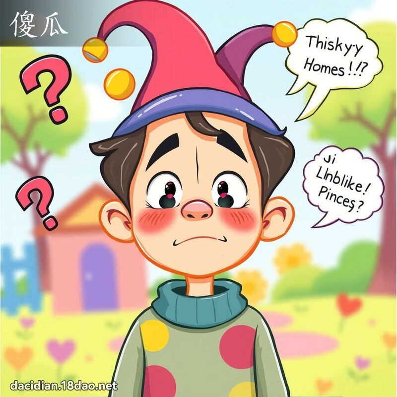 傻瓜 - 国语大辞典配图