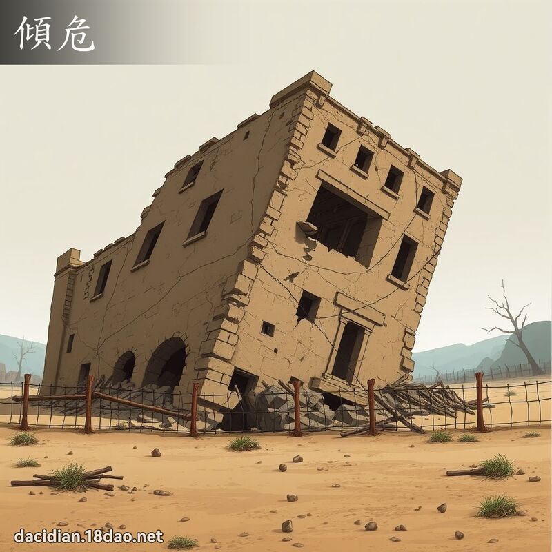 倾危 - 国语大辞典配图
