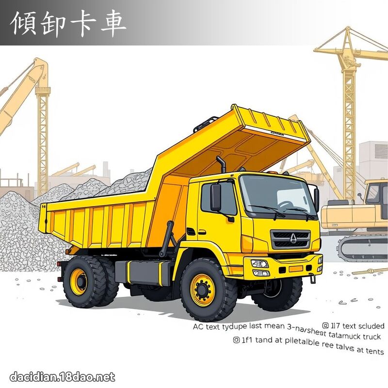 傾卸卡車 - 國語大辭典配圖