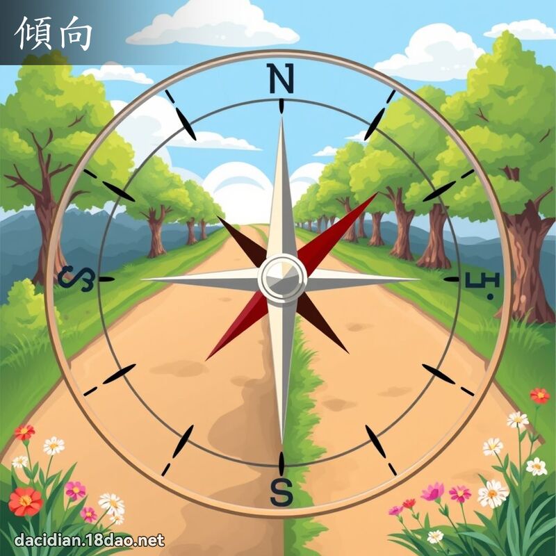 倾向 - 国语大辞典配图