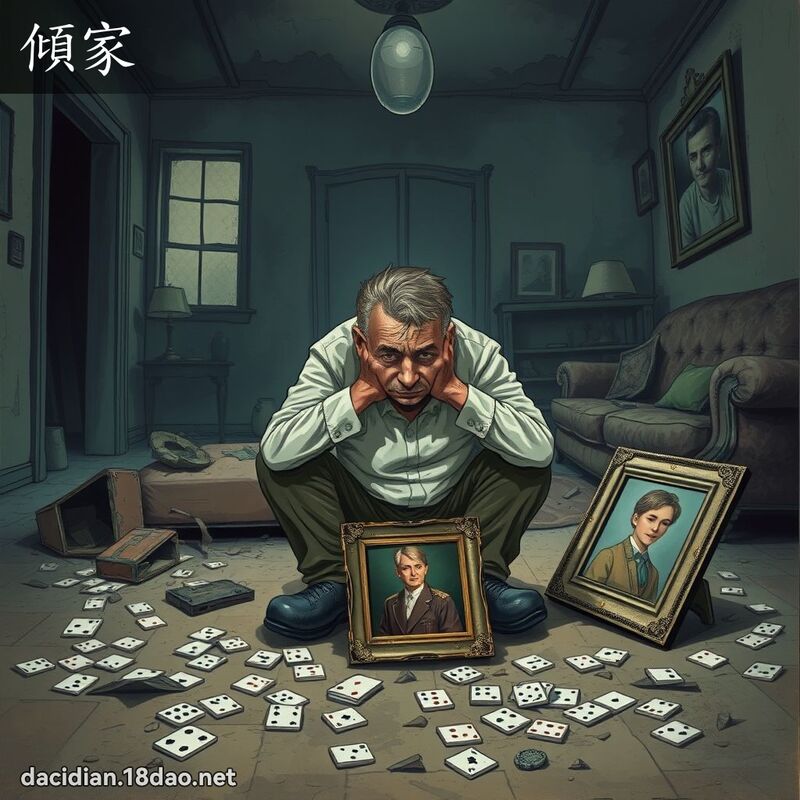 词语: 倾家 (多意词)