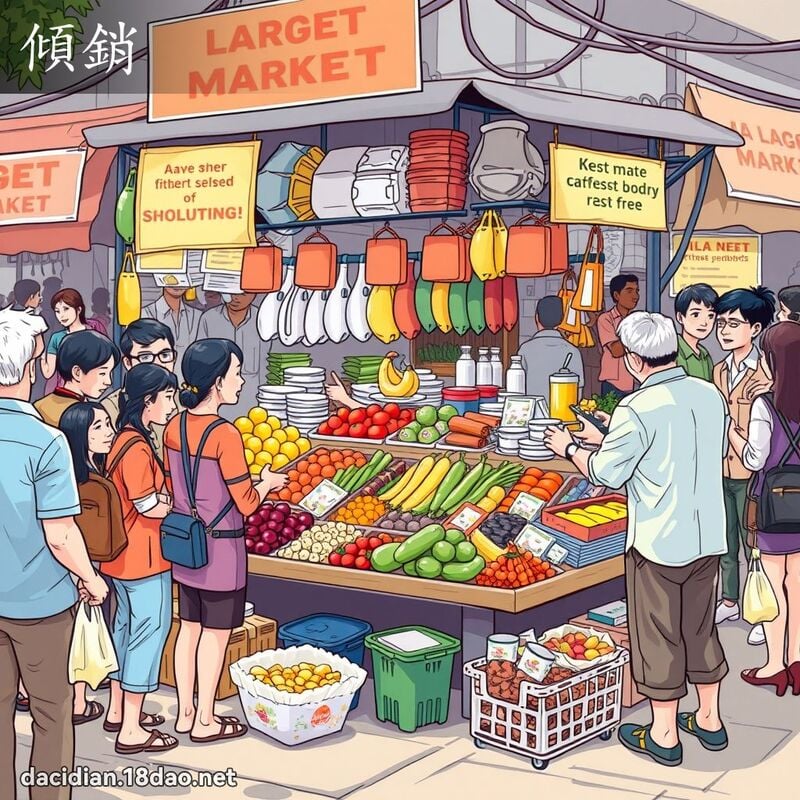 傾銷 - 國語大辭典配圖