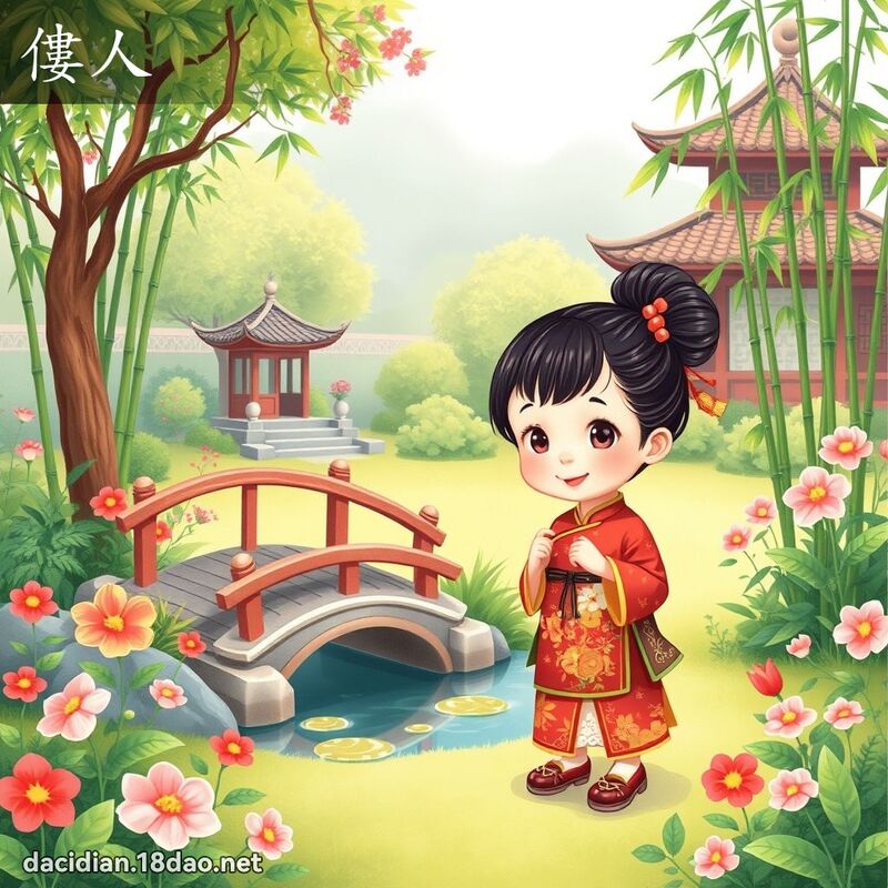 僂人 - 國語大辭典配圖