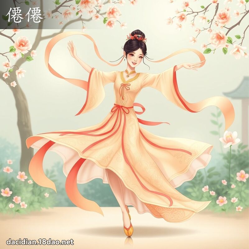 僊僊 - 國語大辭典配圖