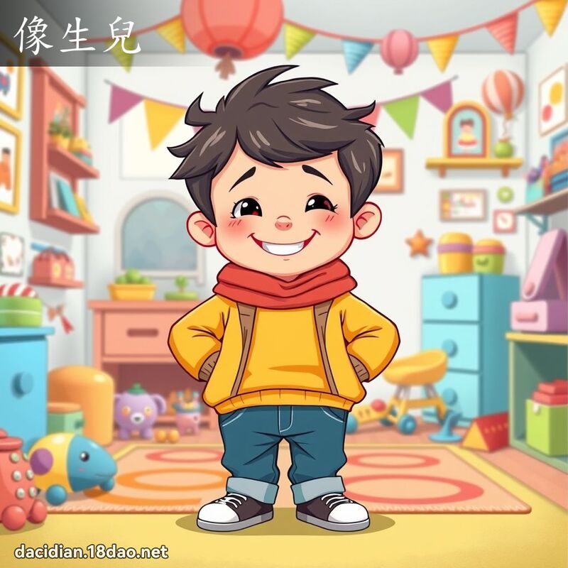 像生儿 - 国语大辞典配图