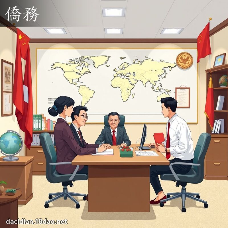 僑務 - 國語大辭典配圖