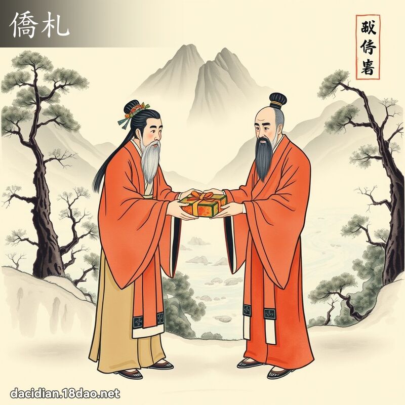 侨札 - 国语大辞典配图