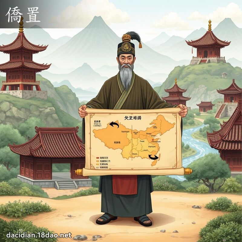 僑置 - 國語大辭典配圖