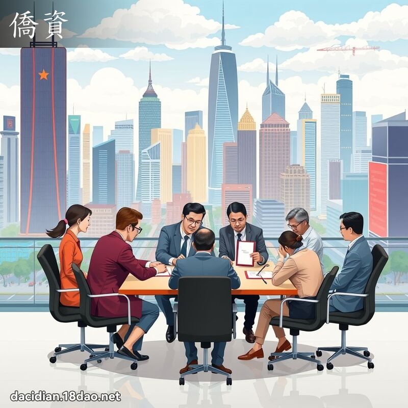僑資 - 國語大辭典配圖