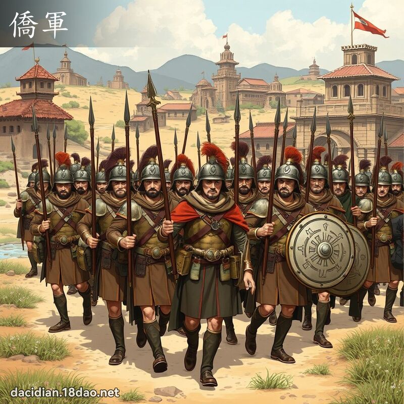 僑軍 - 國語大辭典配圖
