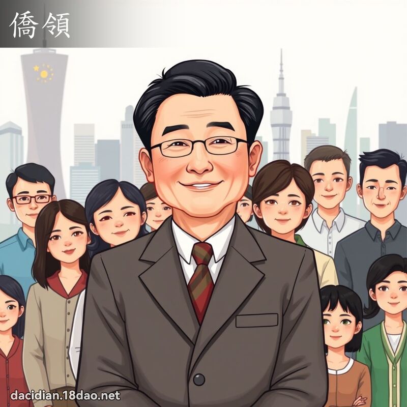 僑領 - 國語大辭典配圖