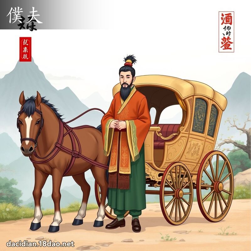 仆夫 - 国语大辞典配图