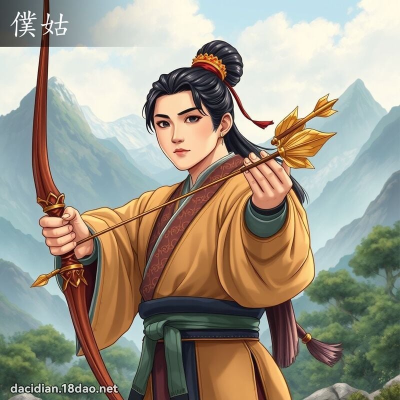 僕姑 - 國語大辭典配圖