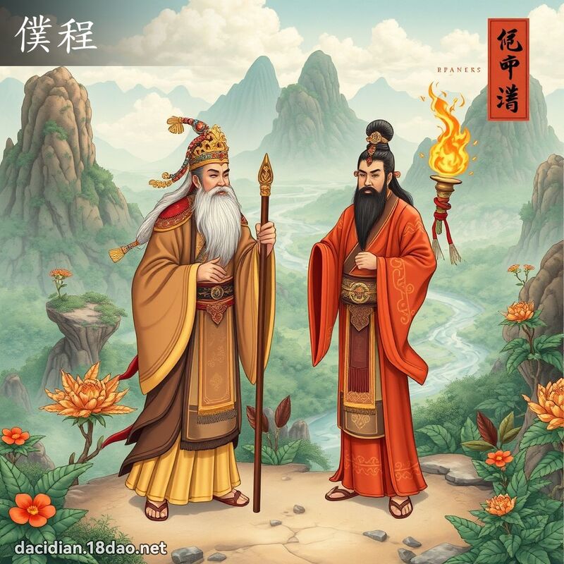 僕程 - 國語大辭典配圖