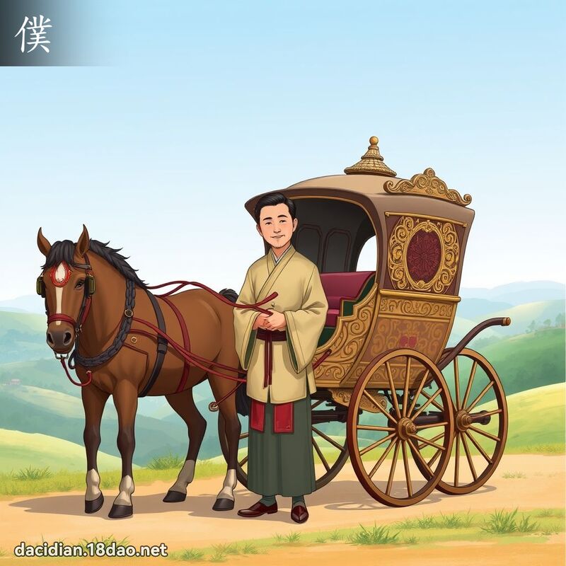 僕 - 國語大辭典配圖