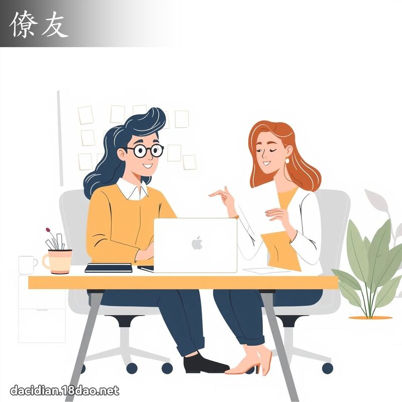 僚友 - 国语大辞典配图