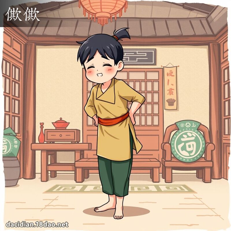 僛僛 - 國語大辭典配圖