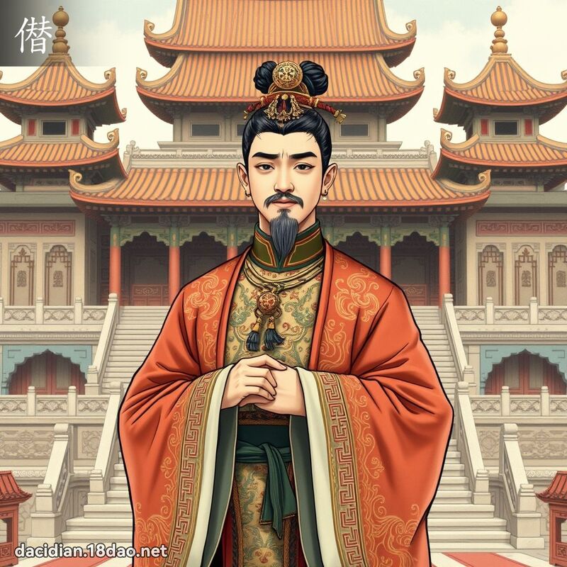 僣 - 國語大辭典配圖