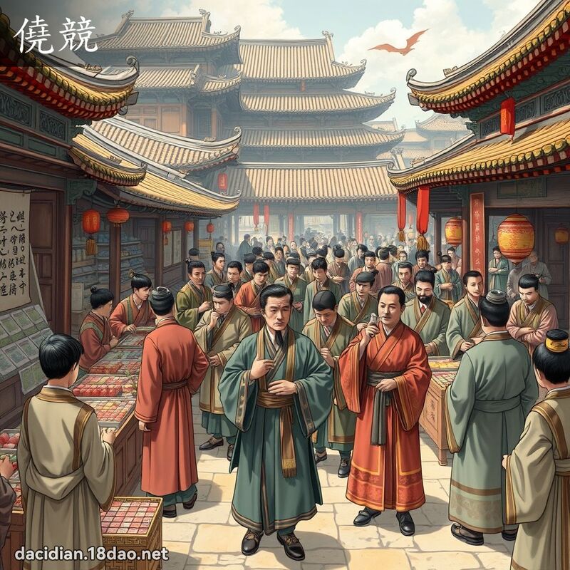 僥競 - 國語大辭典配圖