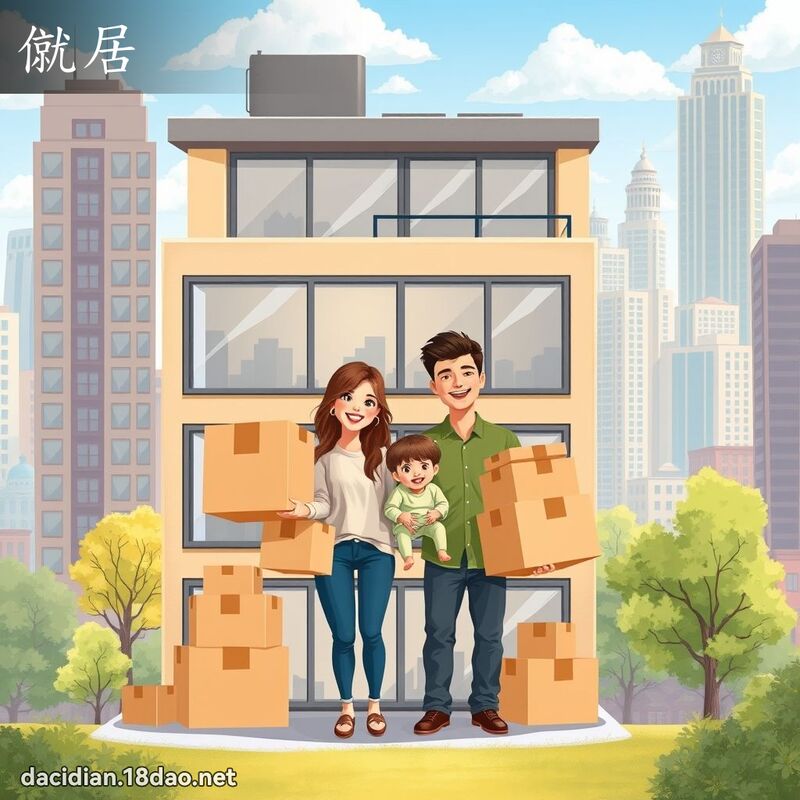 僦居 - 國語大辭典配圖