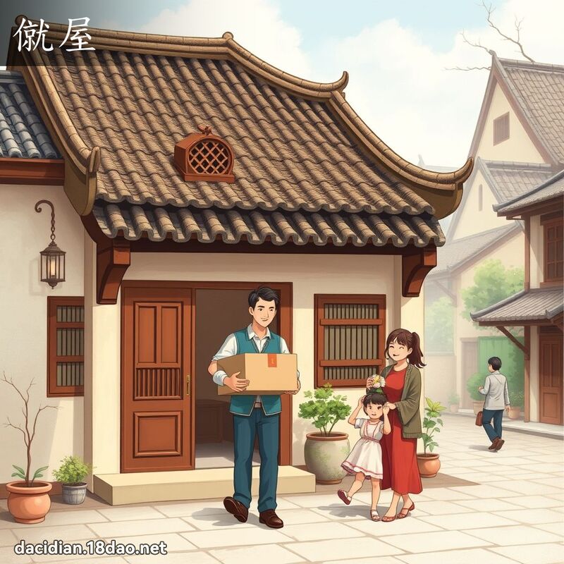 僦屋 - 國語大辭典配圖