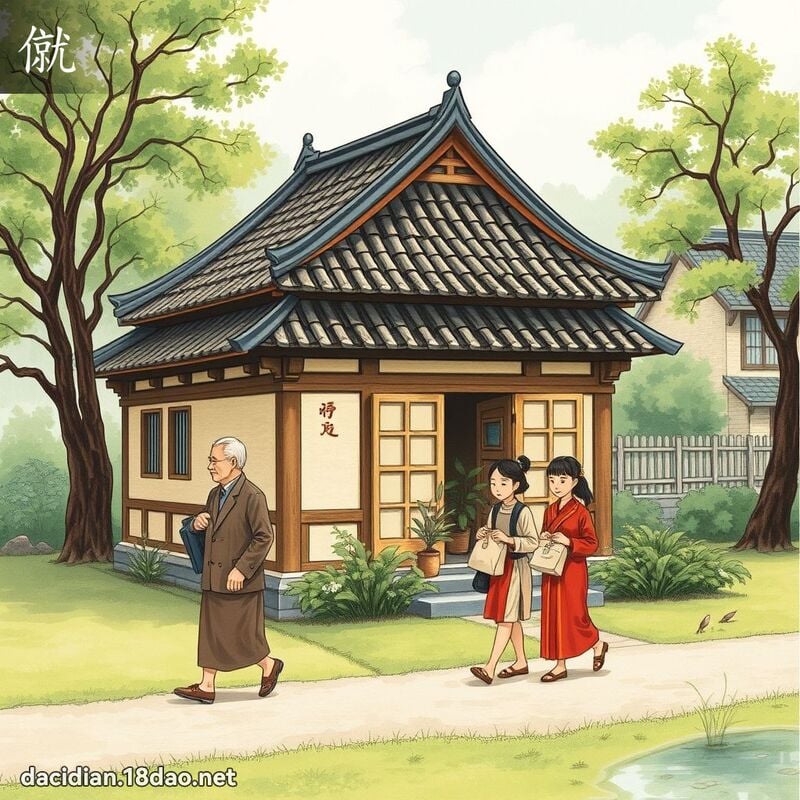 僦 - 國語大辭典配圖