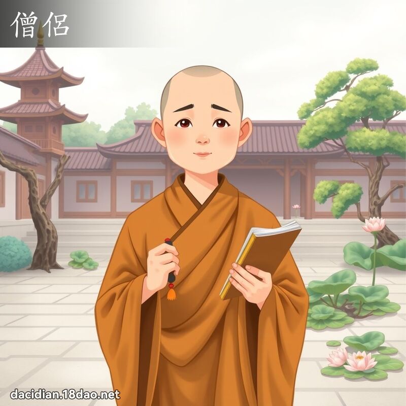 僧侶 - 國語大辭典配圖