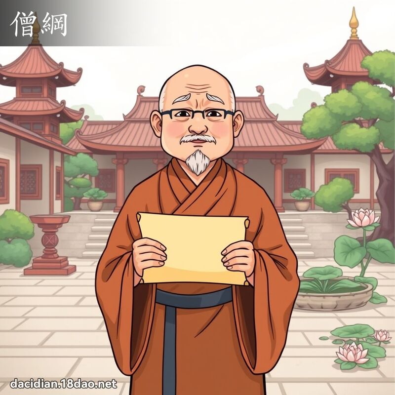僧纲 - 国语大辞典配图