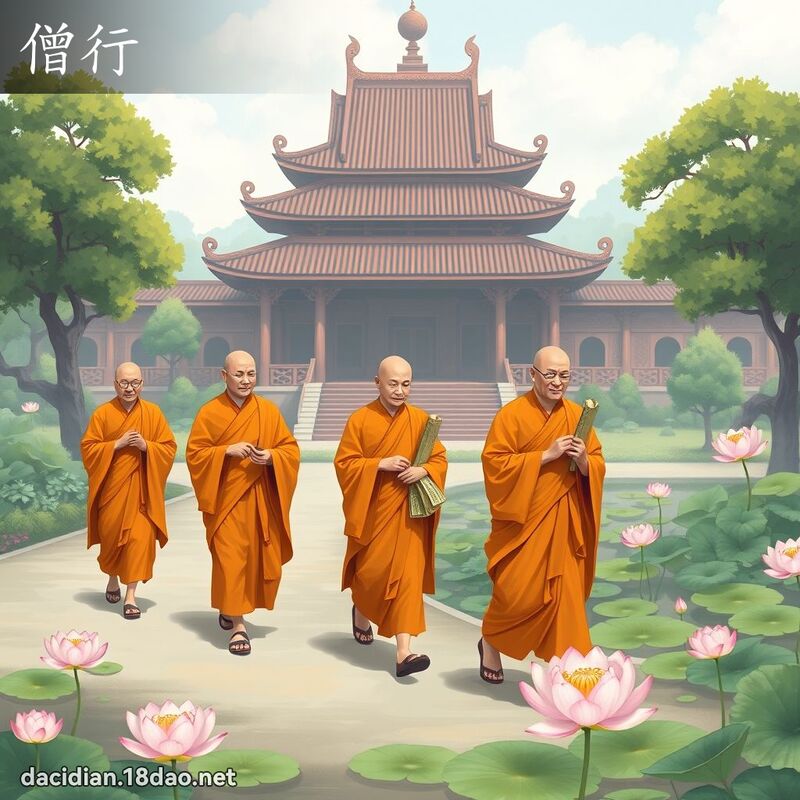 僧行 - 國語大辭典配圖