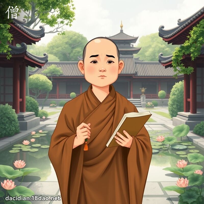 僧 - 国语大辞典配图
