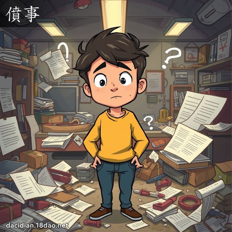 僨事 - 國語大辭典配圖