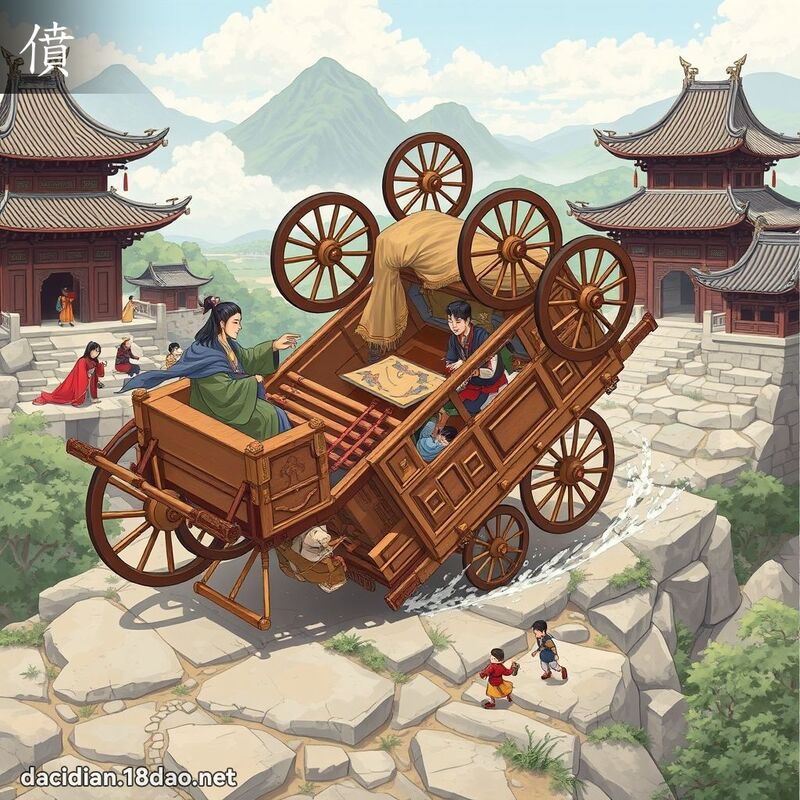 僨 - 國語大辭典配圖