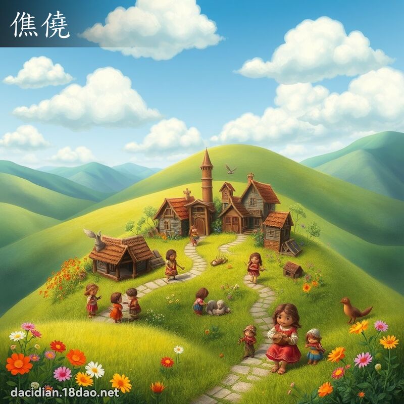 僬侥 - 国语大辞典配图