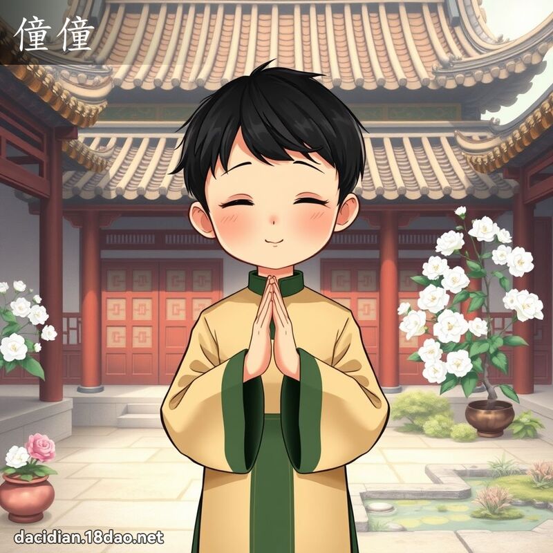 僮僮 - 國語大辭典配圖