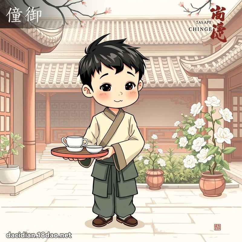 僮御 - 國語大辭典配圖