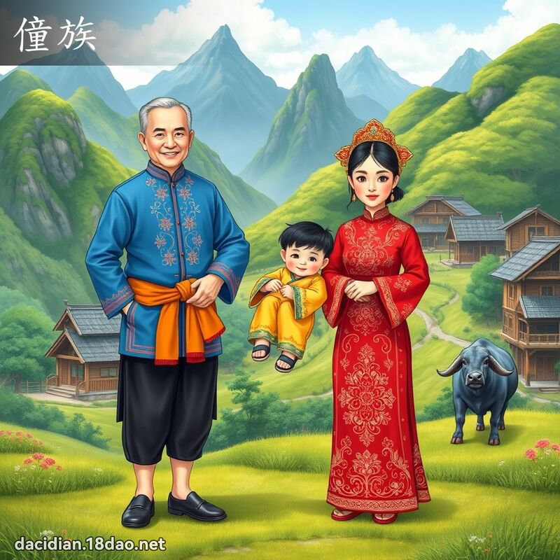 僮族 - 国语大辞典配图