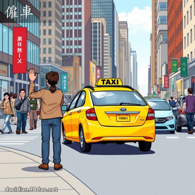 僱车 - 国语大辞典配图