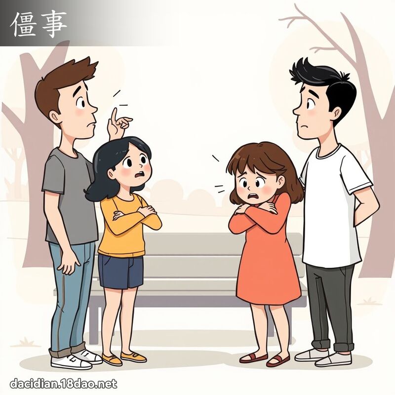 僵事 - 国语大辞典配图