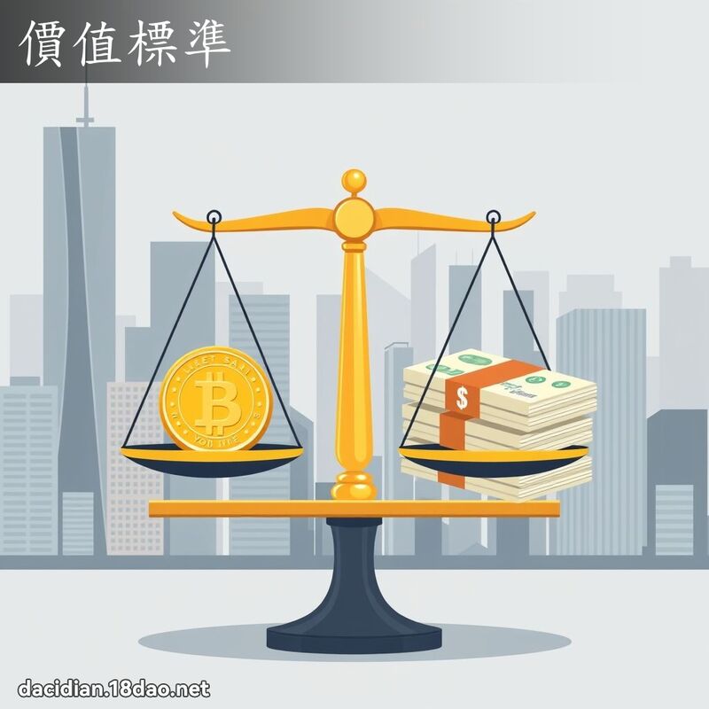 价值標准 - 国语大辞典配图