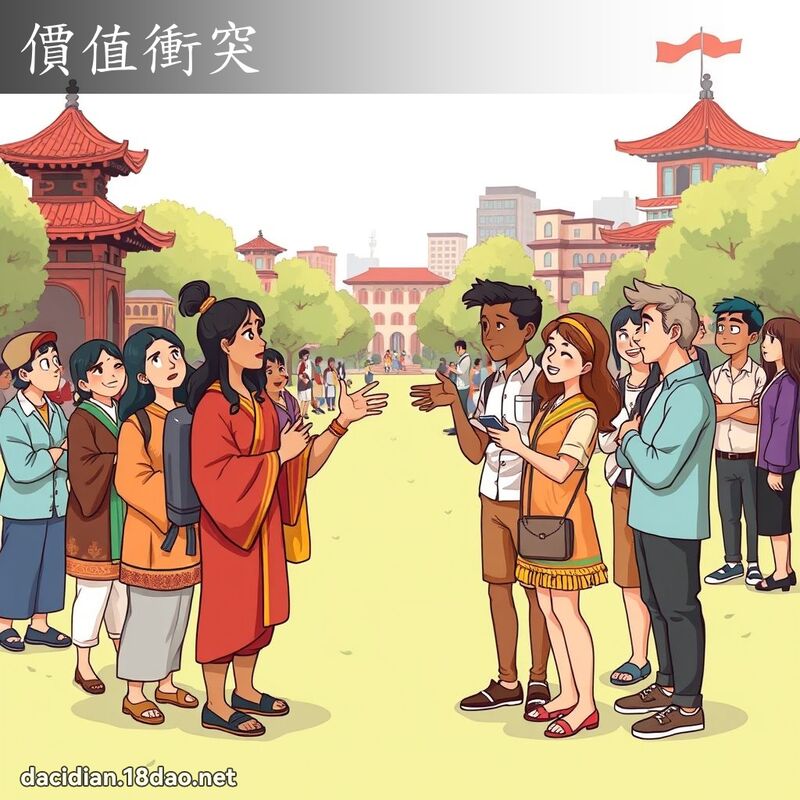 价值冲突 - 国语大辞典配图