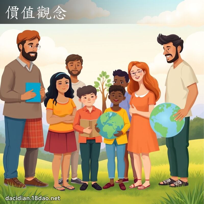 价值观念 - 国语大辞典配图