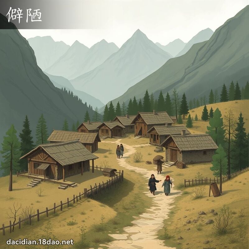 僻陋 - 国语大辞典配图