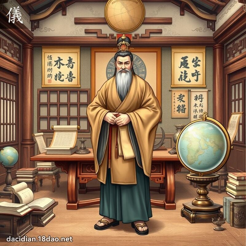 儀 - 國語大辭典配圖